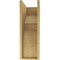 Ekena Millwork 9"W x 18"D x 27"H Classic Monterey Rough Cedar Woodgrain TimberThane Corbel, Primed Tan CORUR09X18X27MONRCPR - alternate 4